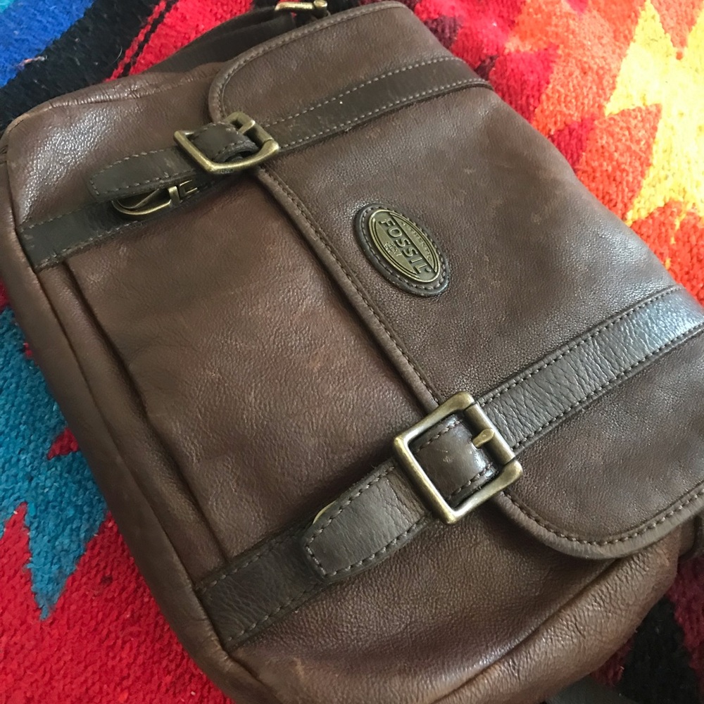 Fossil Leather Crossbody Purse
